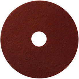 Global Industrial 22"" EcoPrep ""EPP"" Chemical Free Stripping Pad Maroon 10 Per Case