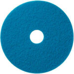 Global Industrial™ 22"" Stripping Pad Blue 5 Per Case