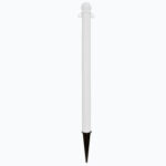Global Industrial™ Plastic Ground Pole 35""H White
