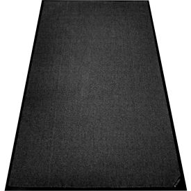 Global Industrial™ ColorStar® Entrance Mat 3/8"" Thick 3'Wx5'L Charcoal Black