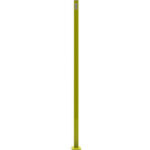 Global Industrial™ Machine Guard Connecting Post Yellow