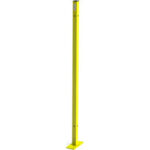Global Industrial™ Machine Guard Corner Post Yellow