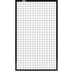 Global Industrial™ Machine Wire Guard Panel 3'W Black