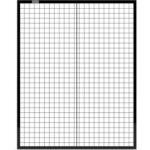 Global Industrial™ Machine Wire Guard Panel 4'W Black