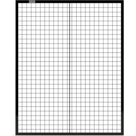 Global Industrial™ Machine Wire Guard Panel 4'W Black