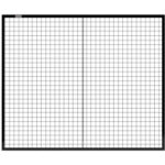 Global Industrial™ Machine Wire Guard Panel 6'W Black
