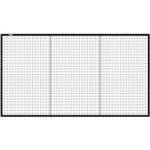 Global Industrial™ Machine Wire Guard Panel 9'W Black