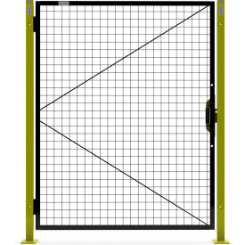 Global Industrial™ Machine Wire Guard Door 4'W Black