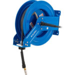 Global Industrial™ Spring Retractable Steel Hose Reel w/ 1/2"" x 50'L Hose 300 PSI