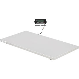 Global Industrial™ Stainless Steel Veterinary Scale 1000 Lb Capacity 42""L x 21-21/32""W