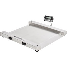 Global Industrial™ Stainless Steel Digital Drum Scale w/ LED Indicator 1000 lb x 0.2 lb