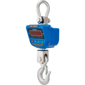 Global Industrial™ Heavy-Duty LED Digital Crane Scale w/ Remote 10000 lb x 5 lb