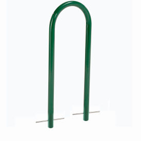 Global Industrial™ U-Rack Bike Rack 2-Bike Capacity Below Ground Mount Green