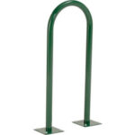 Global Industrial™ U-Rack Bike Rack 2-Bike Capacity Flange Mount Green