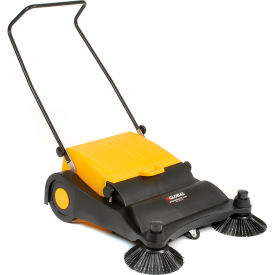Global Industrial Push Sweeper 32"" Cleaning Path