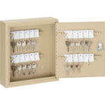Global Industrial™ Key Cabinet - 60 Keys Sand