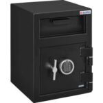 Global Industrial™ B-Rate Depository Safe Front Loading 1 Door Digital Lock 14Wx14Dx20-1/4H