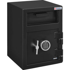 Global Industrial™ B-Rate Depository Safe Front Loading 1 Door Digital Lock 14Wx14Dx20-1/4H