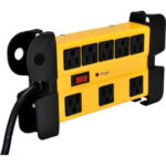 Global Industrial™ Safety Surge Protected Power Strip 8 Outlets 15A 1200 Joules 6' Cord
