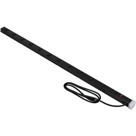 Global Industrial™ Power Strip 12 Outlets 15A 48""L 9' Cord