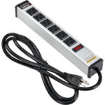 Global Industrial™ Power Strip 6 Outlets 15A 6' Cord