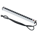 Global Industrial™ Power Strip 16 Outlets 15A 24""L 15' Cord