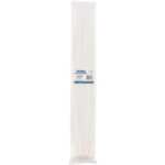 Global Industrial™ 24"" Cable Zip Ties Natural w/UV 175 lb 100 pack