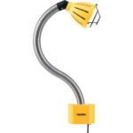 Global Industrial™ Gooseneck LED Dock Light w/ 27"" Stainless Steel Arm 38W 10' Cord