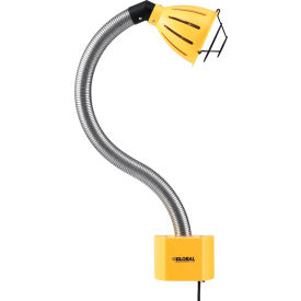 Global Industrial™ Gooseneck LED Dock Light w/ 27"" Stainless Steel Arm 38W 10' Cord