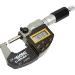 Global Industrial™ 0-1""/25.4MM Twin Force IP65 Digital Electronic & Analog Micrometer