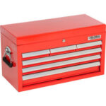 Global Industrial™ 25-15/16"" x 12-1/16"" x 14-3/4"" 6 Drawer Red Tool Chest
