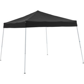 Global Industrial™ Portable Pop-Up Canopy Slant-Leg 10'L x 10'W x 8'11""H Black