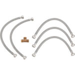 Replacement Water Inlet Pipe Assembly for Global Industrial™ Wall Mounted Wash Fountain 604083