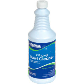 Global Industrial Clinging Bowl Cleaner 1 Quart Bottle 12/Case