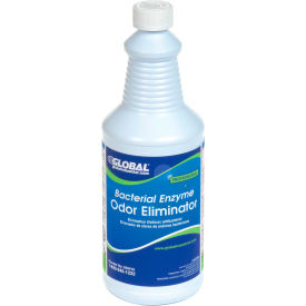 Global Industrial Bacterial Enzyme Odor Eliminator 1 Quart Bottle 6/Case