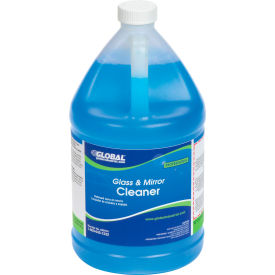Global Industrial™ Glass & Mirror Cleaner 1 Gallon Bottle 4/Case