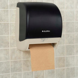 Global Industrial™ Automatic Paper Towel Roll Dispenser Smoke Gray/Beige