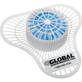 Global Industrial Non-Para Extra Strength Urinal Screen - Evergreen 12 Screens/Case