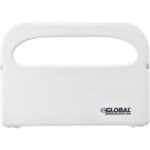 Global Industrial™ Plastic Toilet Seat Cover Dispenser 16""W x 2-1/5""D x 11""H - White