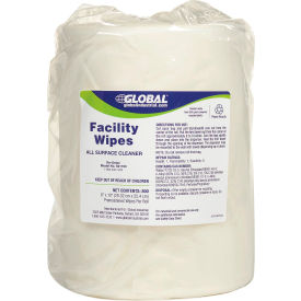 Global Industrial™ Facility Wipes 800 Wipes/Refill Roll 2 Refills/Case