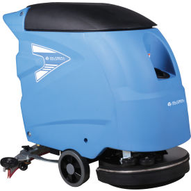 Global Industrial™ Auto Walk-Behind Floor Scrubber 18"" Cleaning Path