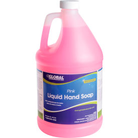 Global Industrial Liquid Hand Soap Pink - Case Of Four 1 Gallon Bottles