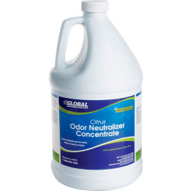 Global Industrial™ Odor Neutralizer Concentrate Citrus - Case Of Four 1 Gallon Bottles