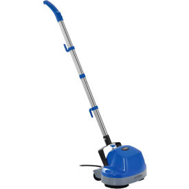 Global Industrial™ Mini Floor Scrubber With Floor Pads 11"" Cleaning Path