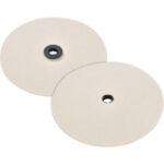 Global Industrial™ Replacement Felt Pads for Mini Floor Scrubber 2 Pack