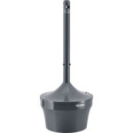Global Industrial™ Steel Outdoor Ashtray 4-1/2 Gallon Gray