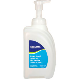 Global Industrial™ Foam Hand Sanitizer Alcohol Free Linen Scent 32 oz. Bottle -8 Bottles/Case