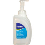 Global Industrial™ Foam Hand Sanitizer 62 Alcohol Linen Scent 32 oz. Bottle - 8 Bottles/Case