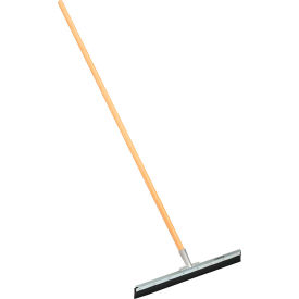 Global Industrial™ 24"" Straight Floor Squeegee With Wood Handle