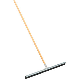 Global Industrial™ 36"" Straight Floor Squeegee With Wood Handle